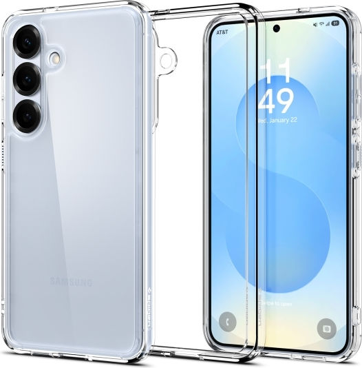 Spigen Ultra Hybrid Back Cover Σιλικόνης 1.2mm Ανθεκτικό Διάφανο (Galaxy S25 Ultra) ACS09006