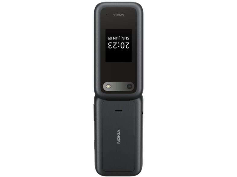 Nokia 2660 Flip Dual SIM (48MB/128MB) Κινητό με Κουμπιά (Ελληνικό Μενού) Μαύρο