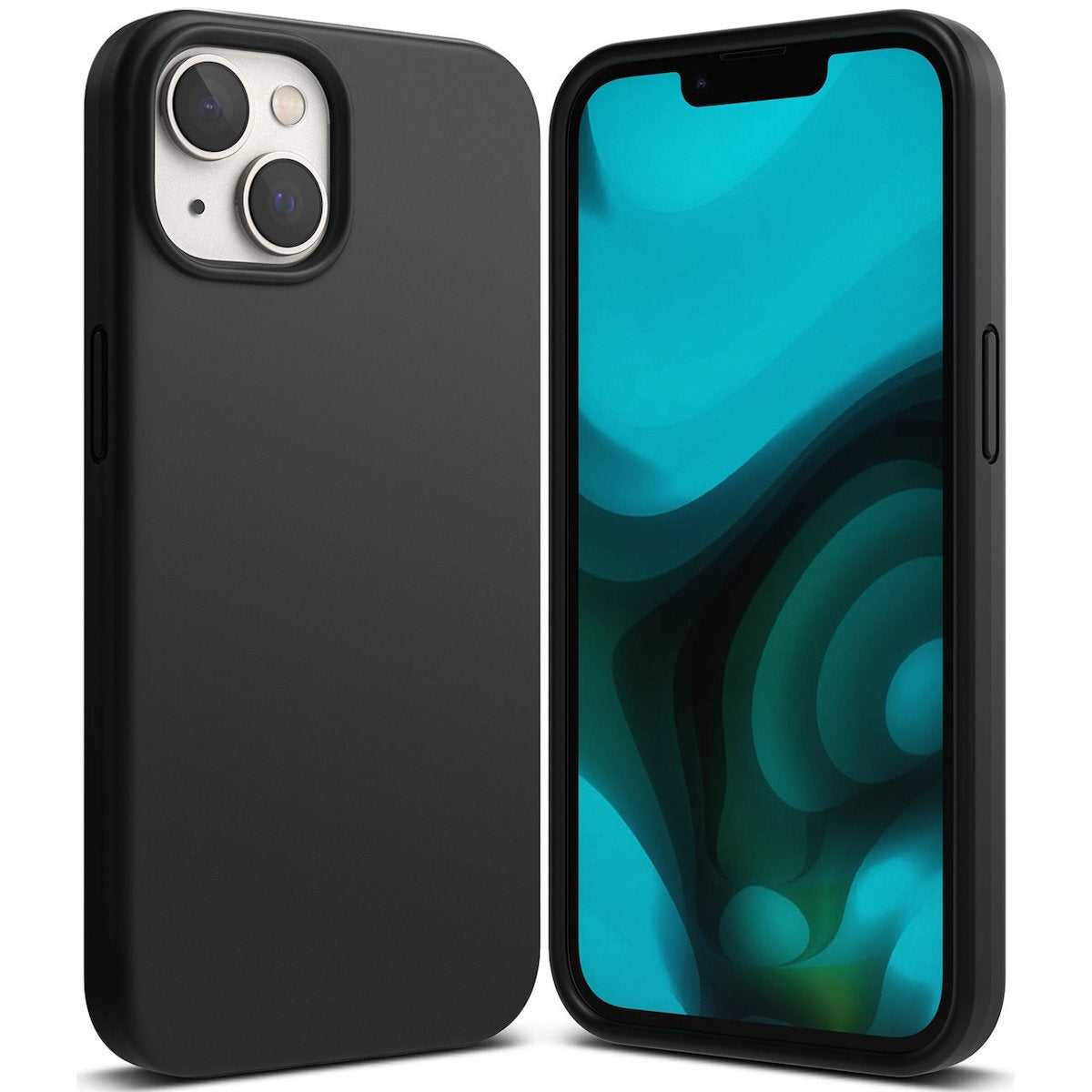 Ringke Back Cover Σιλικόνης Μαύρο (iPhone 14 Plus)