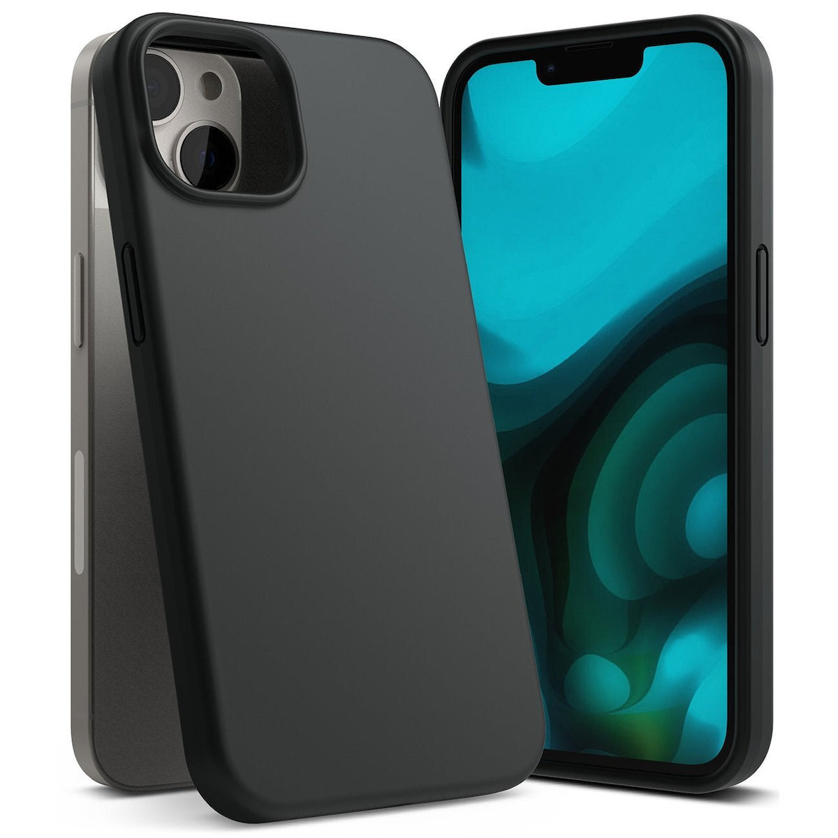 Ringke Back Cover Σιλικόνης Μαύρο (iPhone 14 Plus)