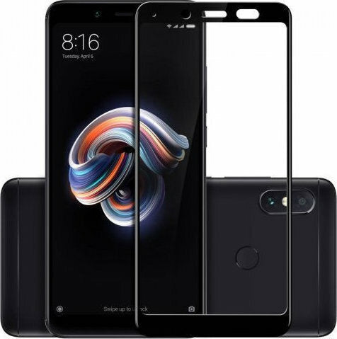 Full Face Tempered Glass Μαύρο (Honor 9 Lite) 0329
