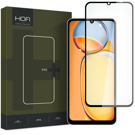 Hofi Glass Pro+ Tempered Glass Μαύρο (Redmi 13C)