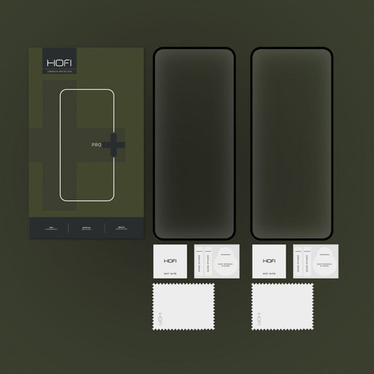 Hofi Glass Pro+ Tempered Glass Μαύρο (Xiaomi Redmi 13)