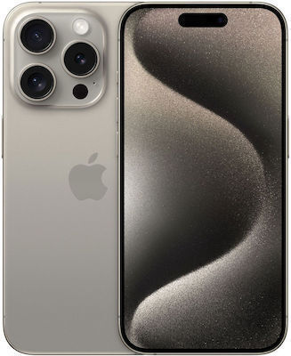 Apple iPhone 15 Pro (8GB/128GB) Natural Titanium Refurbished Grade A