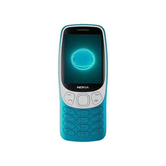 Nokia 3210 Dual SIM Κινητό με Κουμπιά (Ελληνικό Μενού) Scuba Blue
