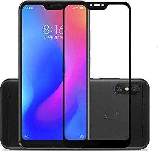 5D Full Glue Full Face Tempered Glass Black (Redmi Note 6 Pro)