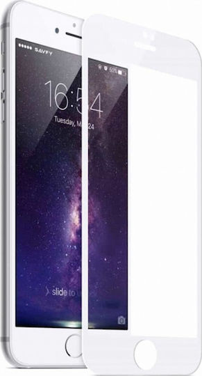 5D Full Face Tempered Glass White (iPhone 6 / 6S Plus)