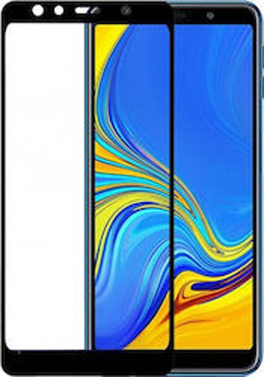 Full Glue Full Face Tempered Glass Black (Galaxy A7 2018)