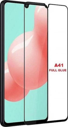 Full Face Tempered Glass Black (Galaxy A41)
