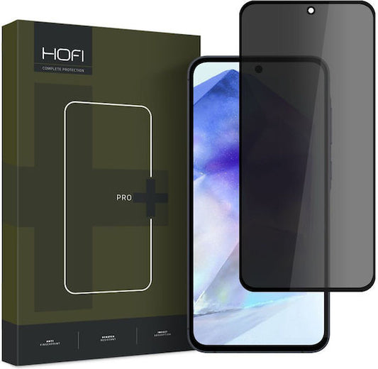 Hofi Spy Glass Pro Privacy Tempered Glass (Samsung Galaxy A35, Samsung Galaxy A55 5G)