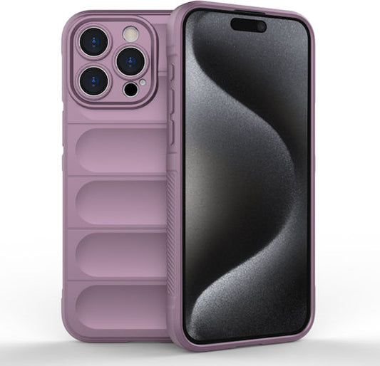 Techsuit Shield Back Cover Μωβ (iPhone 15 Pro Max)