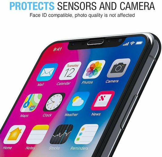 Leewello Full Glue Full Face Tempered Glass (Poco C65) 890397