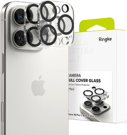 Ringke Προστασία Κάμερας Tempered Glass Διάφανο για το iPhone 16 Pro / 16 Pro Max