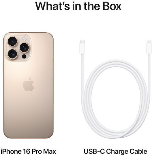 Apple iPhone 16 Pro Max 5G (8GB/512GB) Desert Titanium