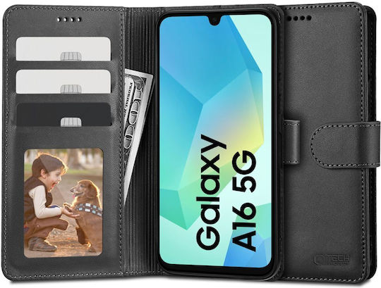 Tech-Protect Wallet Μαύρο (Samsung Galaxy A16 4G / 5G)