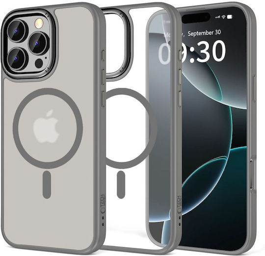 Tech-Protect Magedge Back Cover Πλαστικό Γκρι (iPhone 16 Pro)