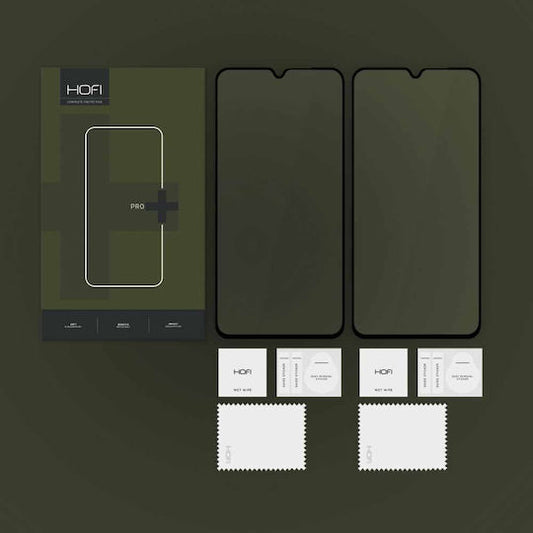 Hofi Pro+ Tempered Glass 2τμχ Μαύρο (Xiaomi Redmi 14C)