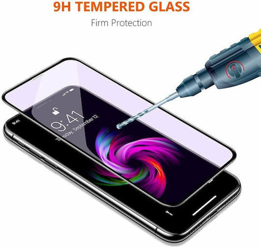 Leewello Full Glue Full Face Tempered Glass Μαύρο (Galaxy A13)