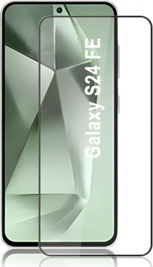 Full Glue Tempered Glass Μαύρο (Galaxy S24 FE) 13399