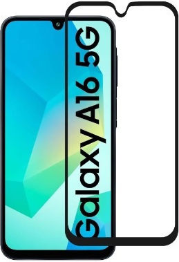 Full Face Tempered Glass Μαύρο (Galaxy A16 ) T00283